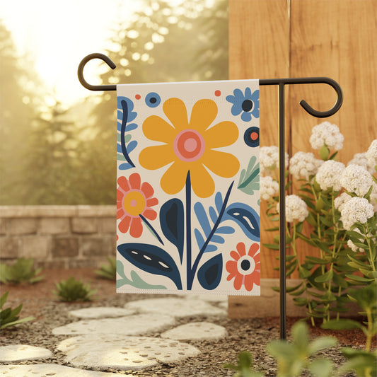Colorful Floral Garden Banner – Brighten Your Outdoor Decor