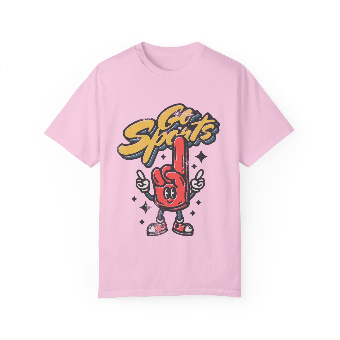 Go Sports Unisex Garment-Dyed T-Shirt | Fun Sports Fan Tee