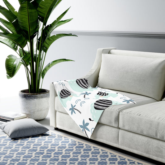 Cute Elephant Baby Swaddle Blanket - Soft & Cozy for Newborns